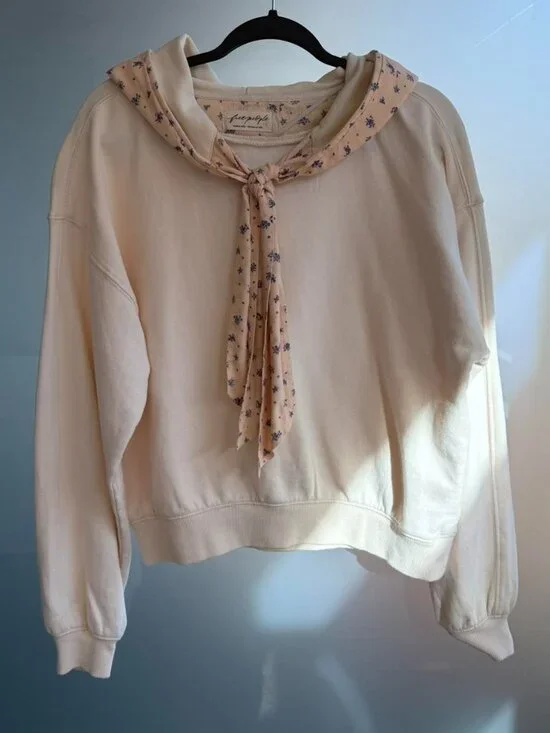 Free People Head Scarf Hoodie - Picture 2 of 5